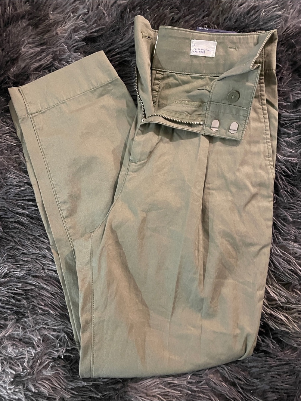 GAP Men's Olive/Tan Chinos